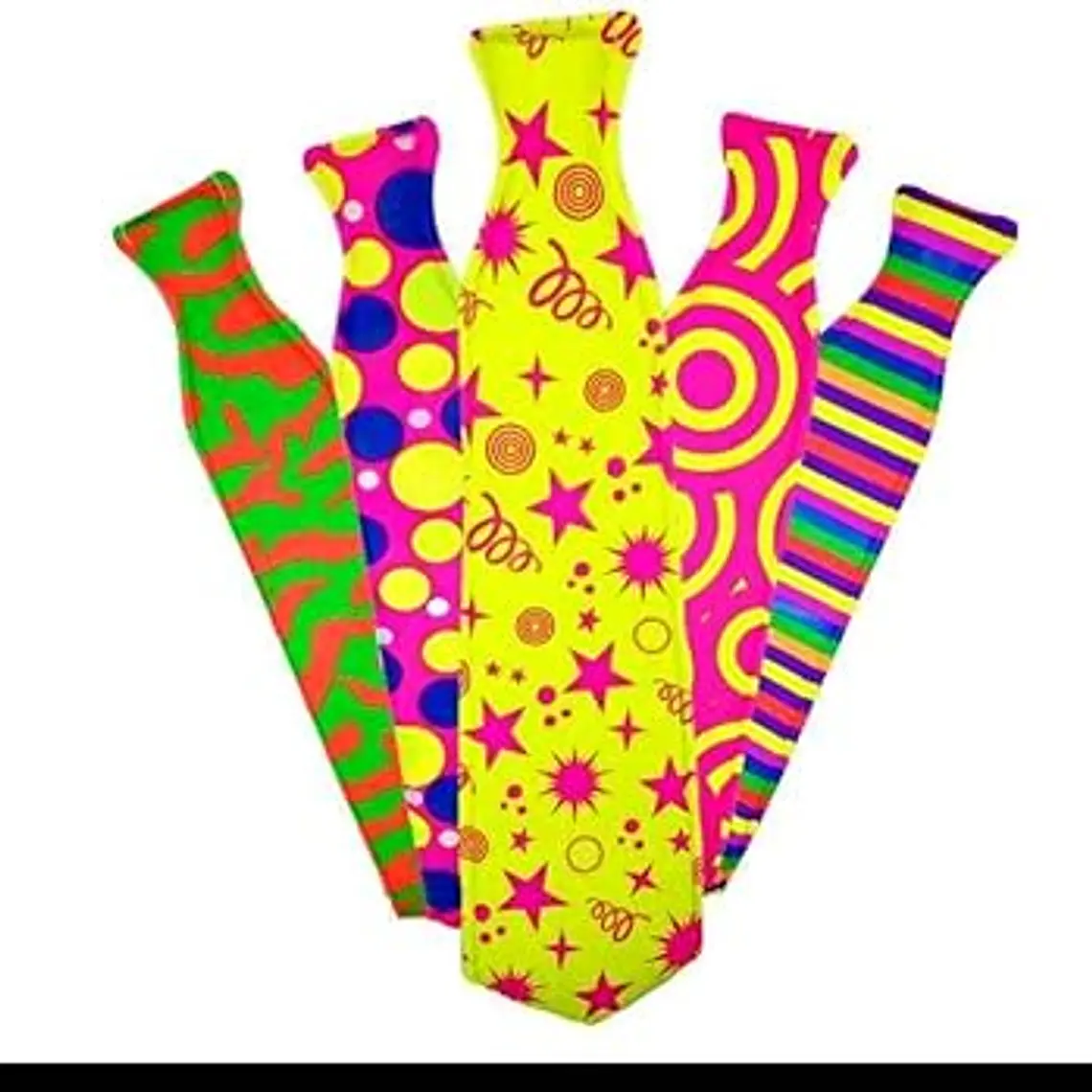 DOCENA DE SOMBREROS, CORBATA,MOÑO YANTIFAZ PARA FIESTA /COLORES NEON  🥳 🎉 👔🎩 8