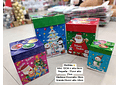 SET DE 4 CAJAS PARA REGALO DISEÑO NAVIDAD (HEXÁGONAL O CUADRADA) 🎁