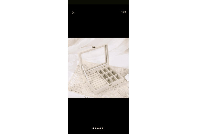 ALHAJERO DE GAMUZA DE 1 NIVEL MOD#501