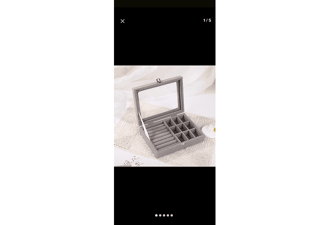 ALHAJERO DE GAMUZA DE 1 NIVEL MOD#501