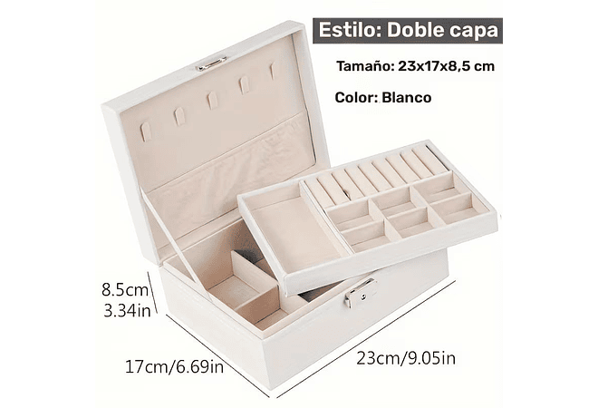 ALHAJERO GRANDE DOBLE CAPA MOD#332