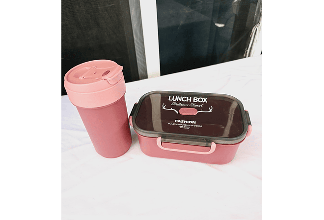 SET TUPPER PARA LUNCH+ BOTELLA  MODELO MOD# 2230-217-4