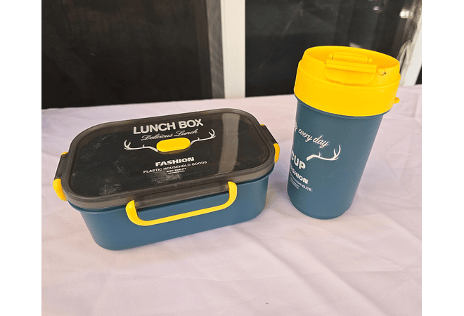 SET TUPPER PARA LUNCH+ BOTELLA  MODELO MOD# 2230-217-4