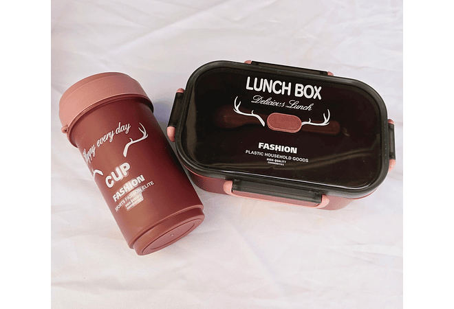 SET TUPPER PARA LUNCH+ BOTELLA  MODELO MOD# 2230-217-4