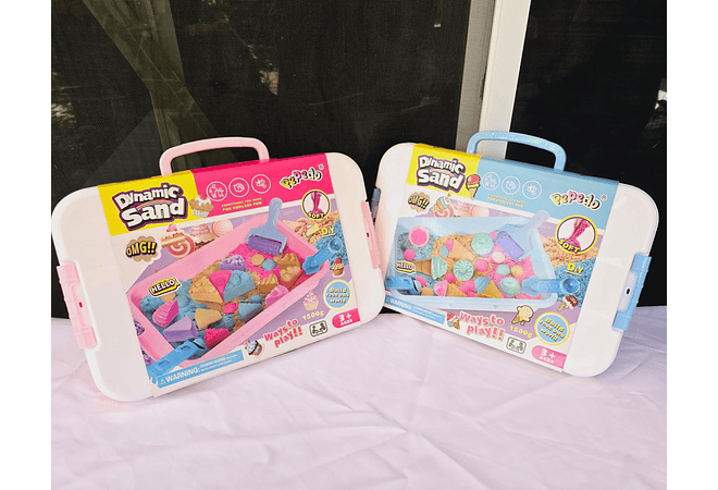 ARENA MÁGICA CON MOLDES MARCA PEPEDO  MOD  #DS-510