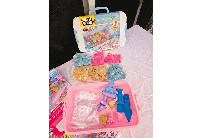 ARENA MÁGICA CON MOLDES MARCA PEPEDO  MOD  #DS-510