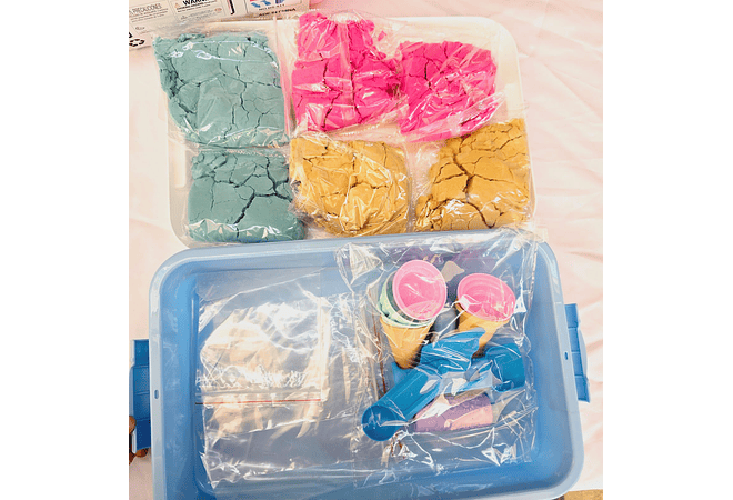 ARENA MÁGICA CON MOLDES MARCA PEPEDO  MOD  #DS-510