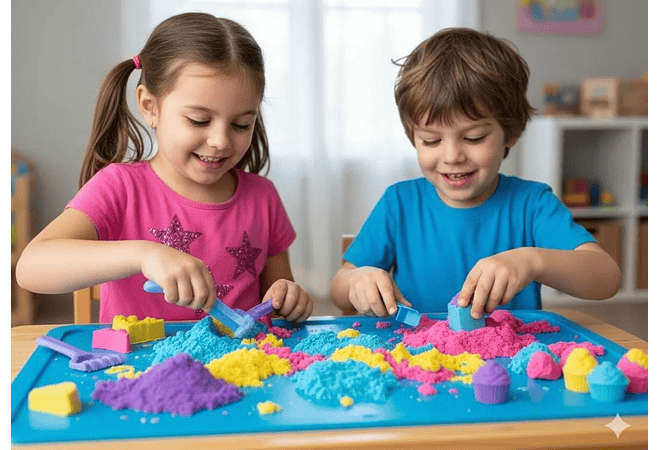 ARENA MÁGICA CON MOLDES MARCA PEPEDO  MOD  #DS-510