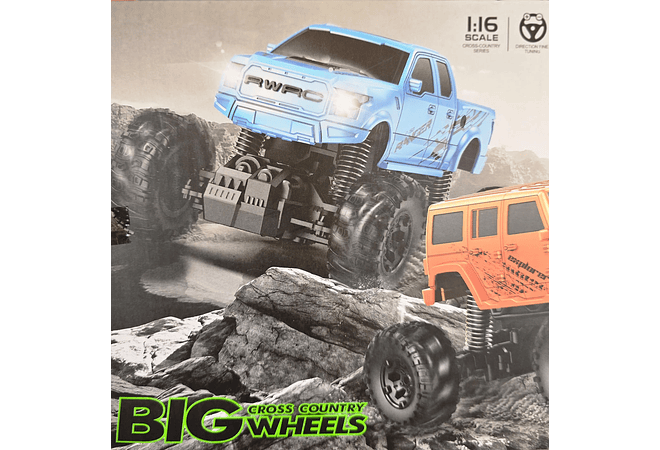 JUGUETE CAMIONETA BIG WHEELS MOD# GTS588 🛻