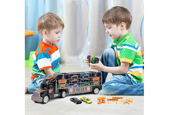 TRAILER TRANSPORTADOR CON CARRITOS MOD# GTS 593🚛