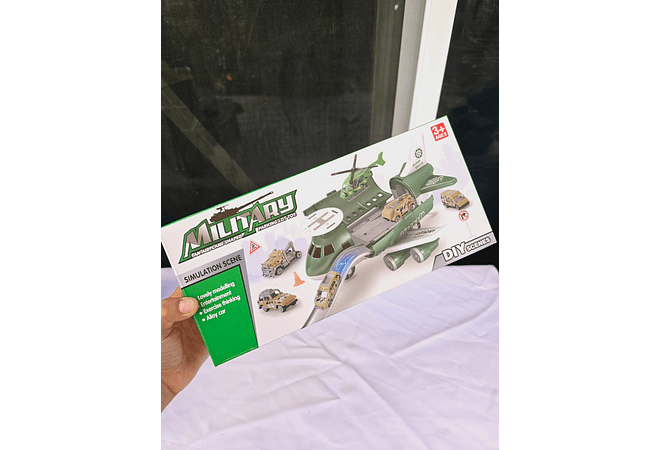 JUGUETE AVIÓN CON PISTA Y ACCESORIOS MOD#B100-1A