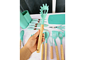 SET DE UTENSILIOS Y CUCHILLOS PARA COCINA MOD#TU-0701