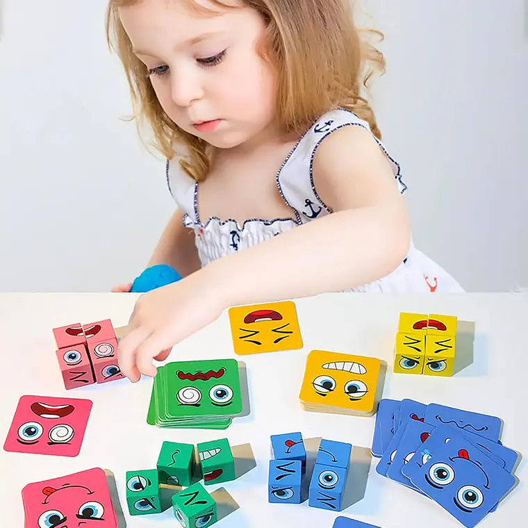 JUEGO DIDÁCTICO MÁGICO FORMA CARAS MOD# QM-508 3