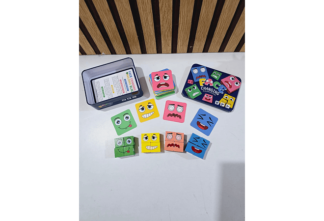JUEGO DIDÁCTICO MÁGICO FORMA CARAS MOD# QM-508