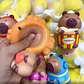 PAQ DE 3 SQUISHY KAWAII/LLAVERO DISEÑO CAPIBARA MOD# LLC - Miniatura 4