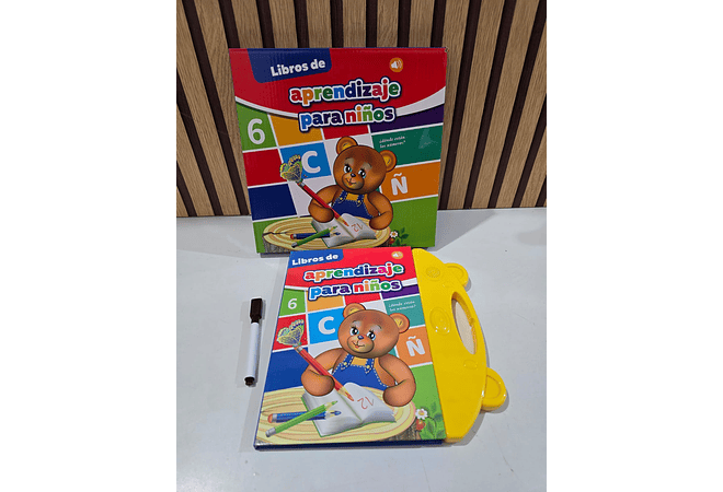 LIBRO DIDÁCTICO DE APRENDIZAJE PARA NIÑOS DISEÑO OSO (CON SONIDO) MOD# QD-5037 📗