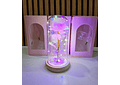 CÚPULA CON ROSA ETERNA Y LUZ