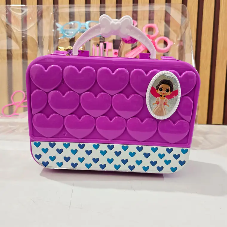 SET DE MUÑECA Y ACCESORIOS MAKE UP MODEL#55AKO 3