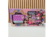 SET DE MUÑECA Y ACCESORIOS MAKE UP MODEL#55AKO