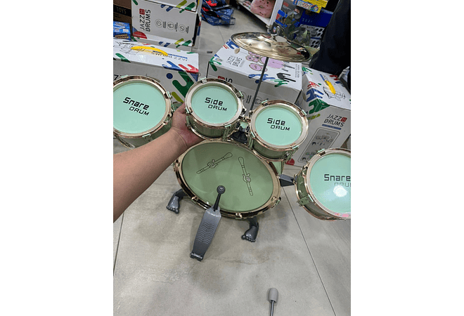 JUGUETE BATERIA MÚSICAL MOD# 586-353🎶