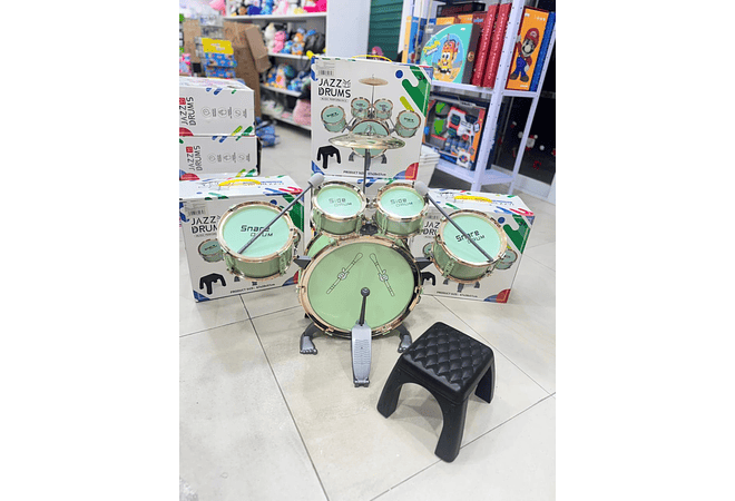 JUGUETE BATERIA MÚSICAL MOD# 586-353🎶