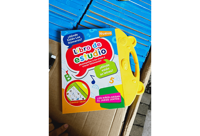 LIBRO DIDÁCTICO DE ESTUDIO Y APRENDIZAJE PARA NIÑOS (CON SONIDO) MOD# XW-002📗