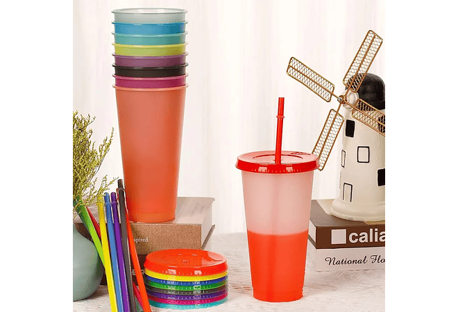 PAQUETE DE 10 VASOS MÁGICOS DE 700ML MOD# VAS- COPIAR