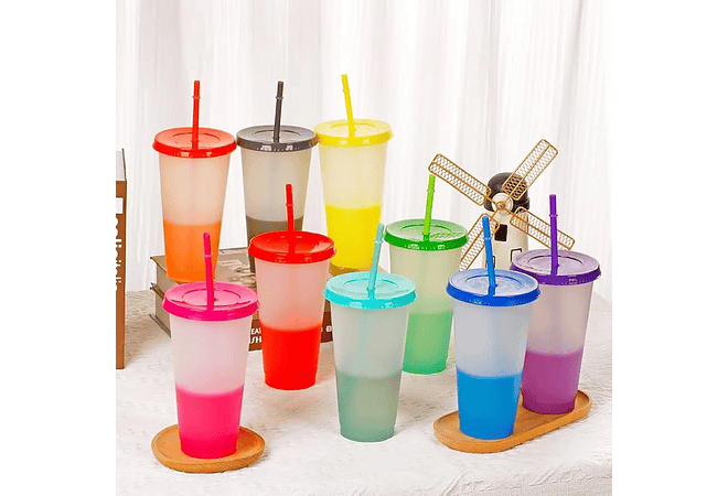 PAQUETE DE 10 VASOS MÁGICOS DE 700ML MOD# VAS- COPIAR
