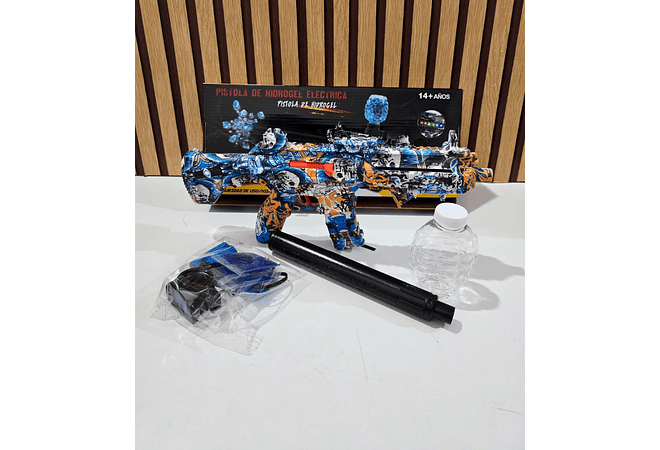 PISTOLA DE HIDROGEL RECARGABLE MOD #Q-99523B AL AZAR