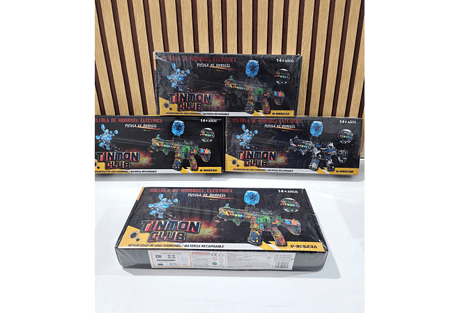 PISTOLA DE HIDROGEL RECARGABLE MOD #Q-99523B AL AZAR