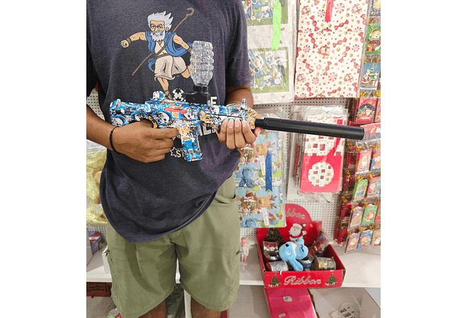 PISTOLA DE HIDROGEL RECARGABLE MOD #Q-99523B AL AZAR