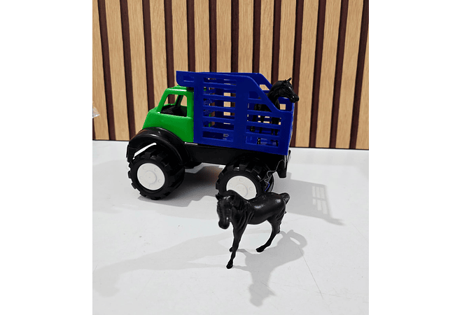 JUGUETE DE VOLTEO / CAMIONETA ECOLÓGICO COLORES AL AZAR