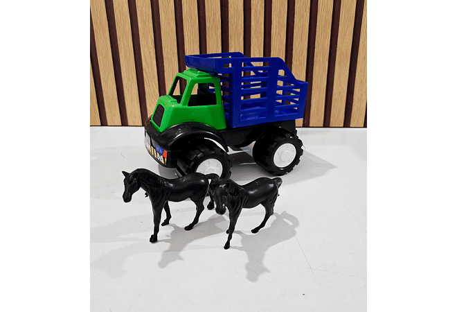 JUGUETE DE VOLTEO / CAMIONETA ECOLÓGICO COLORES AL AZAR