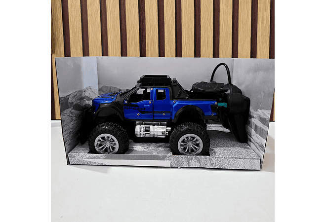 JUGUETE DE CARRO DE METAL CON CONTROL REMOTO MOD #RC26-017K