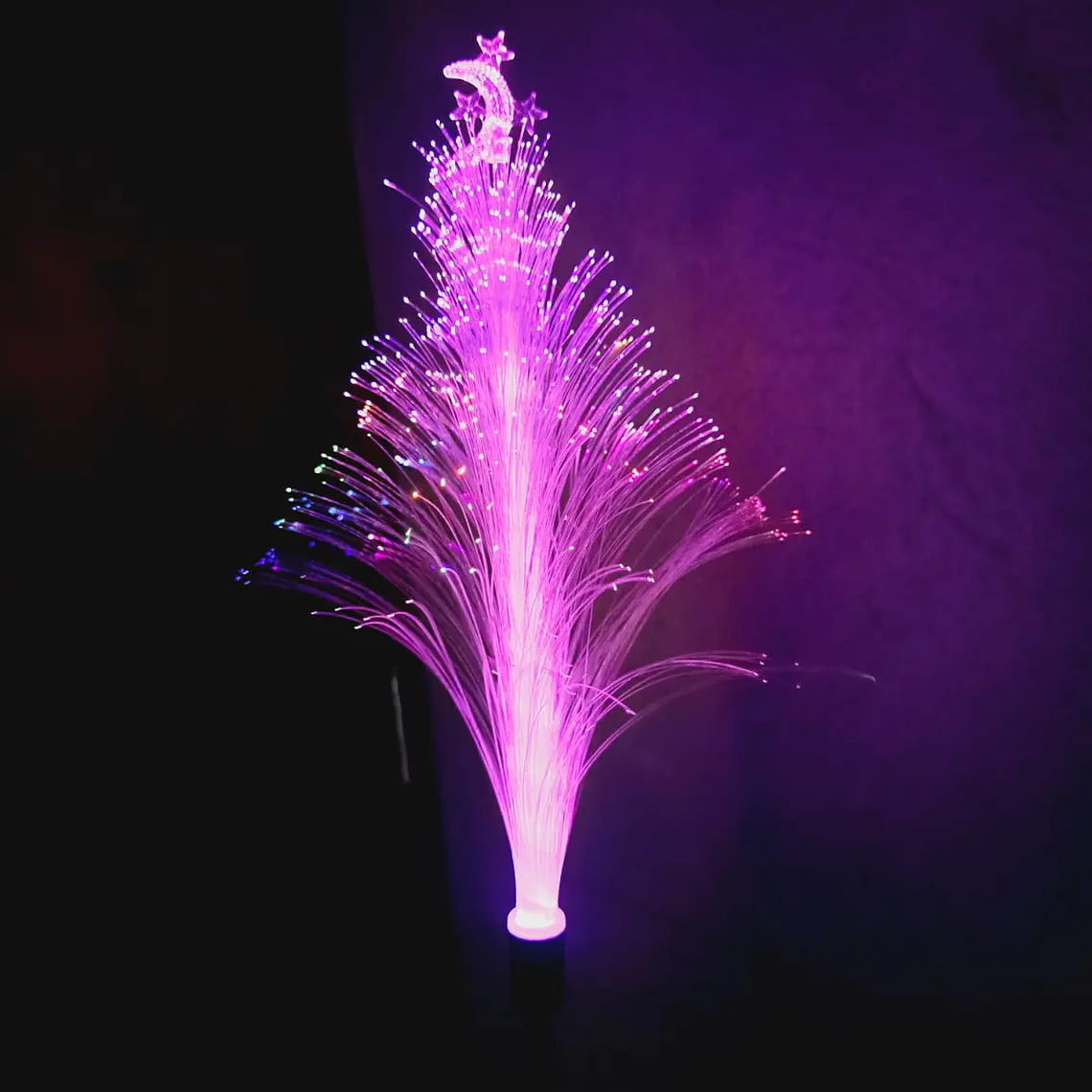 ÁRBOL DE LUZ DECORATIVO SOLAR MULTICOLORES  MOD#703 4