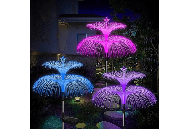 MEDUSA DE LUZ SOLAR DECORACIÓN MOD#701