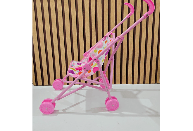 CARRIOLA PLEGABLE DE JUGUETE PARA MUÑECAS