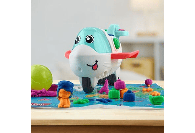 SET DE PLASTILINA PLAY-DOH AVIÓN MOD #PN00085046