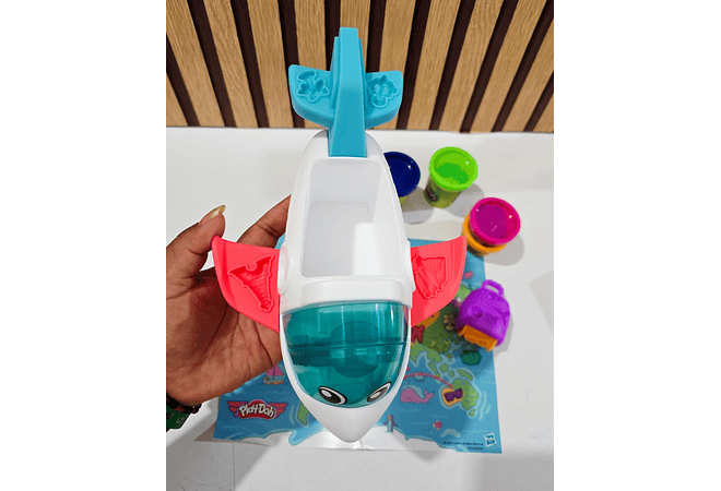 SET DE PLASTILINA PLAY-DOH AVIÓN MOD #PN00085046