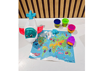 SET DE PLASTILINA PLAY-DOH AVIÓN MOD #PN00085046