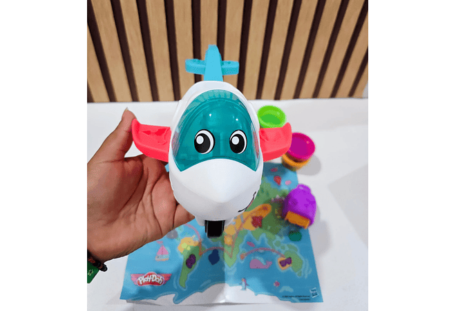 SET DE PLASTILINA PLAY-DOH AVIÓN MOD #PN00085046