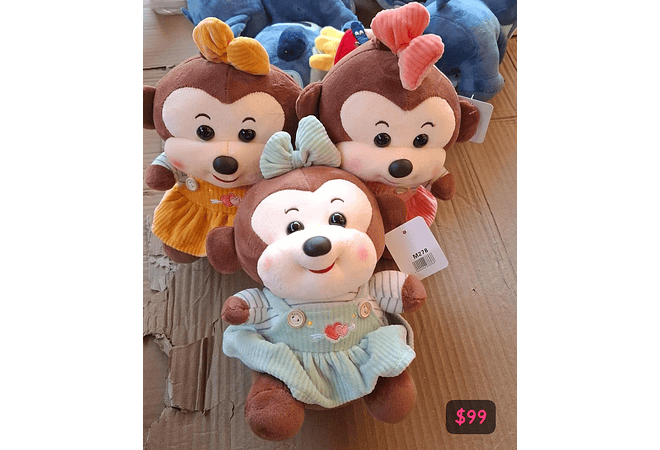 PELUCHES VARIOS DISEÑOS/ANIMALITOS 🥰