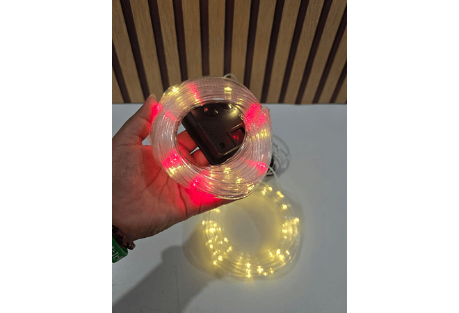 5 MTS MANGUERA SOLAR LUZ CALIDA O DE COLOR MOD# 705 Y 706