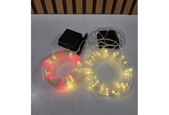 5 MTS MANGUERA SOLAR LUZ CALIDA O DE COLOR MOD# 705 Y 706