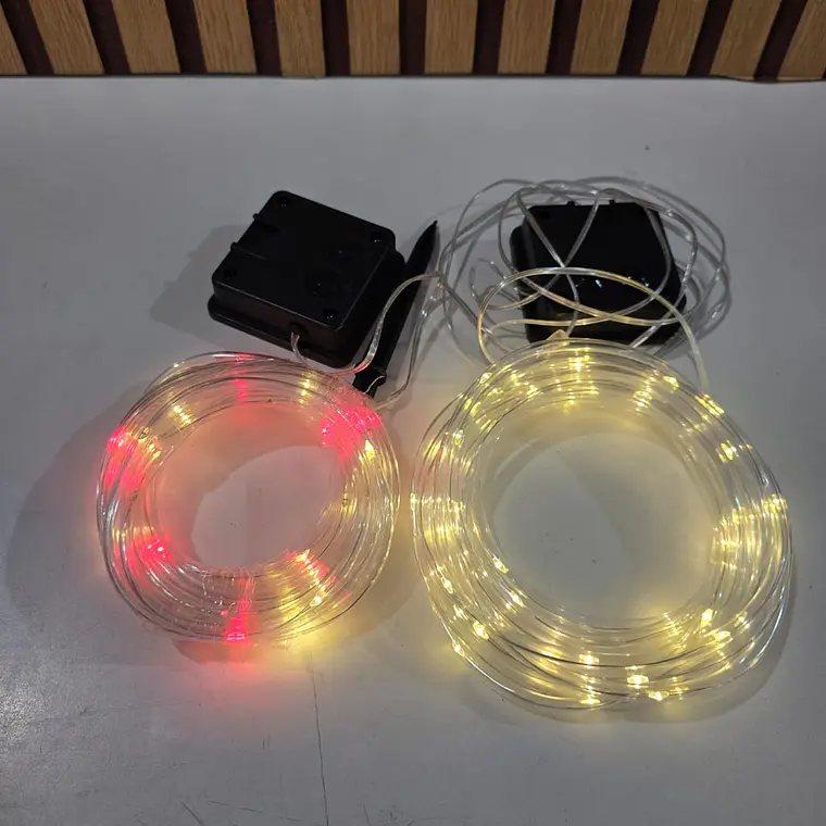 5 MTS MANGUERA SOLAR LUZ CALIDA O DE COLOR MOD# 705 Y 706 5