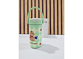 VASO TÉRMICO CON ASA  DISEÑO ANIMALITOS DE 380 ML MOD# H-BW-1457