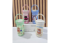 VASO TÉRMICO CON ASA  DISEÑO ANIMALITOS DE 380 ML MOD# H-BW-1457