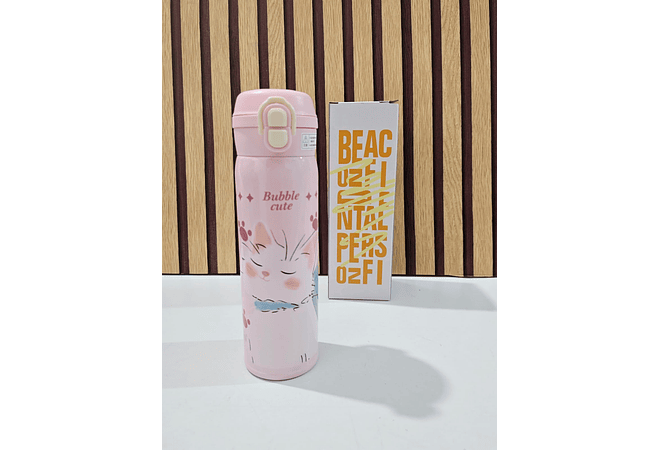 TERMO KAWAII BUBBLE CUTE DE 500 ML MOD# H-BW-1475