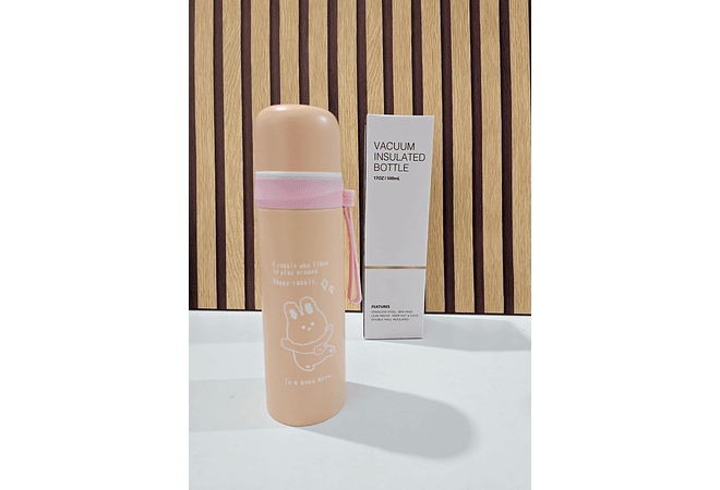 TERMO DE 500ML COLORES LISOS(FRASES) MOD# MXS-1070-500A