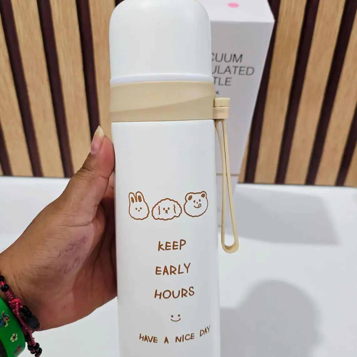 TERMO DE 500ML COLORES LISOS(FRASES) MOD# MXS-1070-500A 7